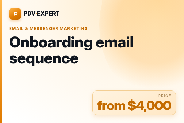 Onboarding email sequence