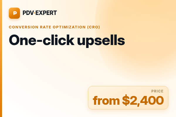 One-click upsells