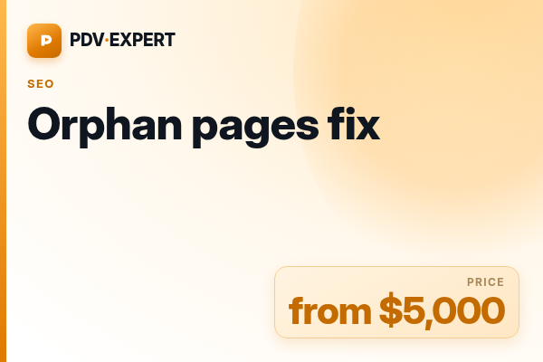 Orphan pages fix