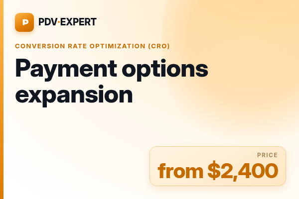 Payment options expansion