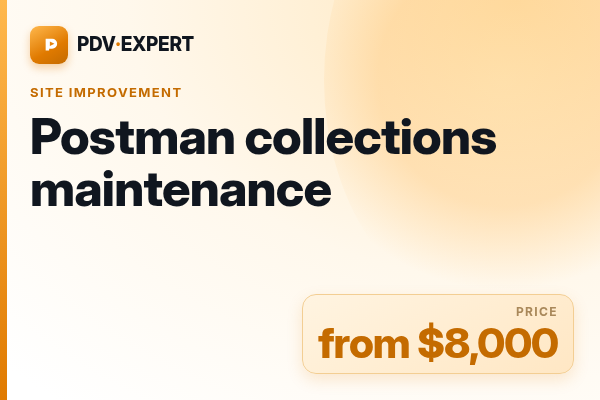 Postman collections maintenance