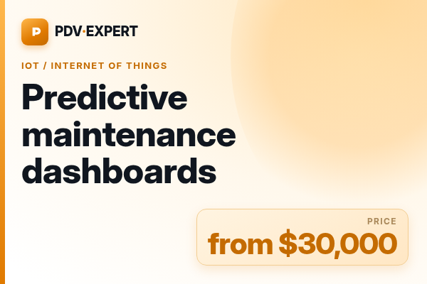 Predictive maintenance dashboards