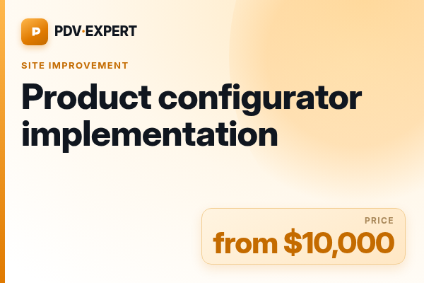 Product configurator implementation