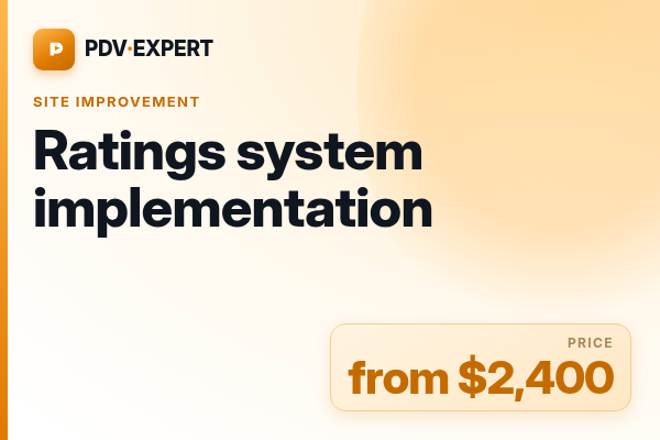 Ratings system implementation