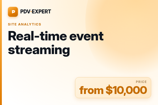 Real-time event streaming