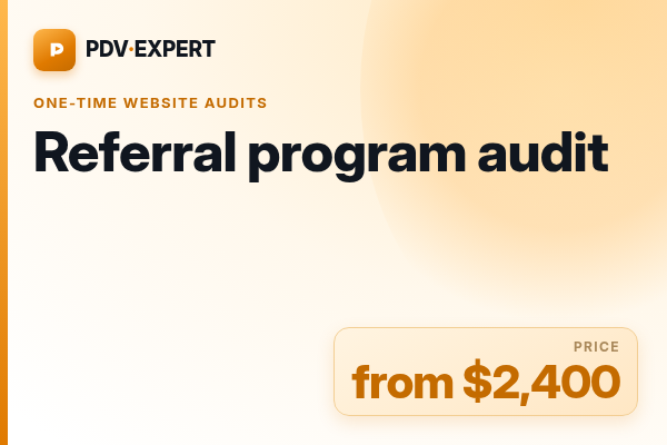 Referral program audit