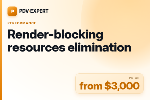 Render-blocking resources elimination