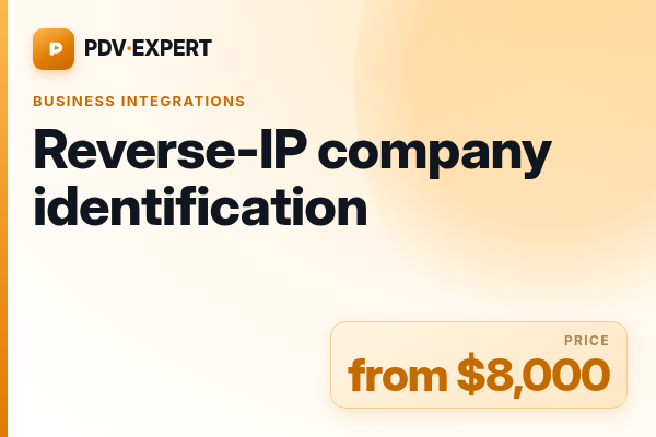 Reverse-IP company identification