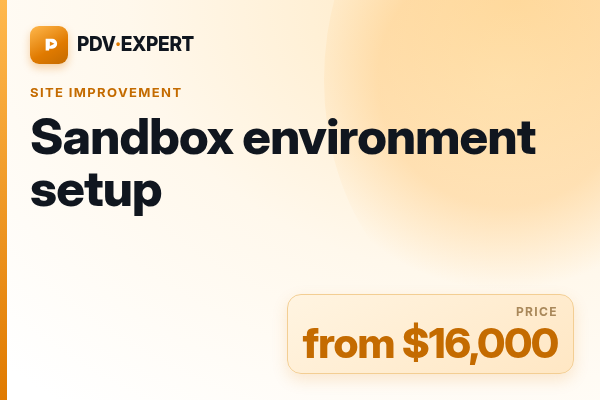 Sandbox environment setup