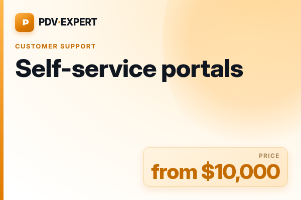 Self-service portals