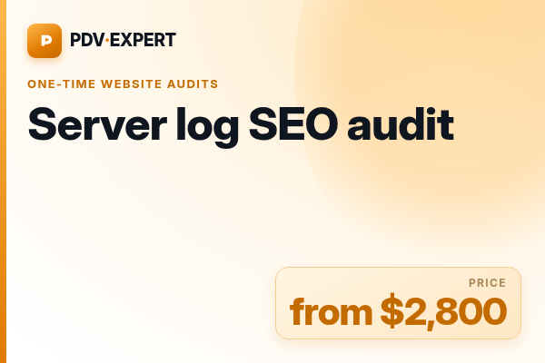 Server log SEO audit
