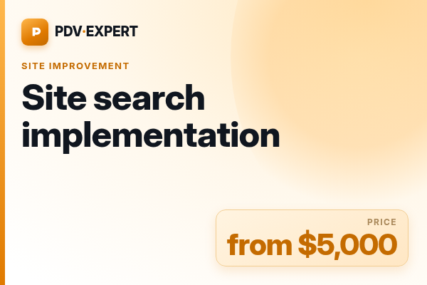 Site search implementation