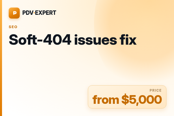 Soft-404 issues fix