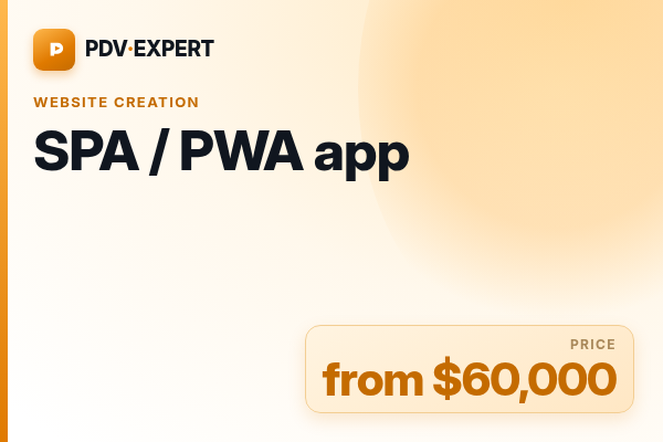 SPA / PWA app