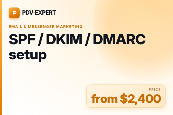 SPF / DKIM / DMARC setup