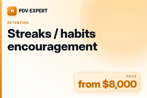 Streaks / habits encouragement