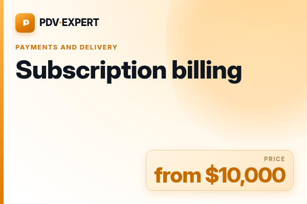 Subscription billing