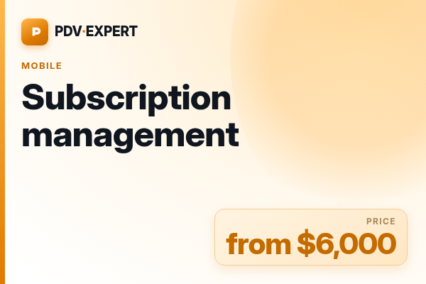 Subscription management