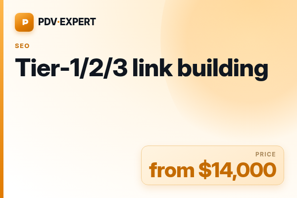 Tier-1/2/3 link building