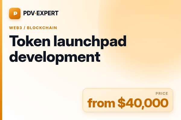 Token launchpad development