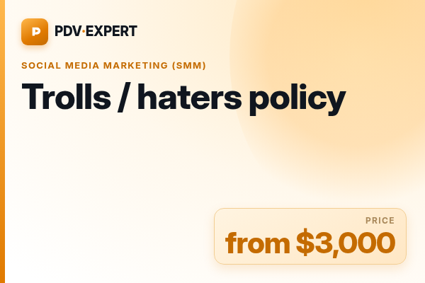 Trolls / haters policy