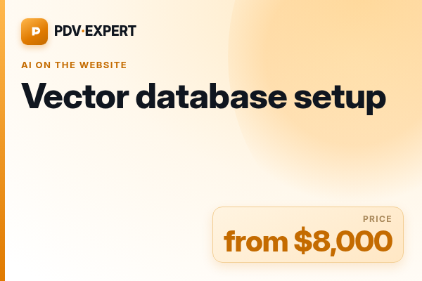 Vector database setup