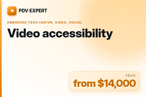 Video accessibility