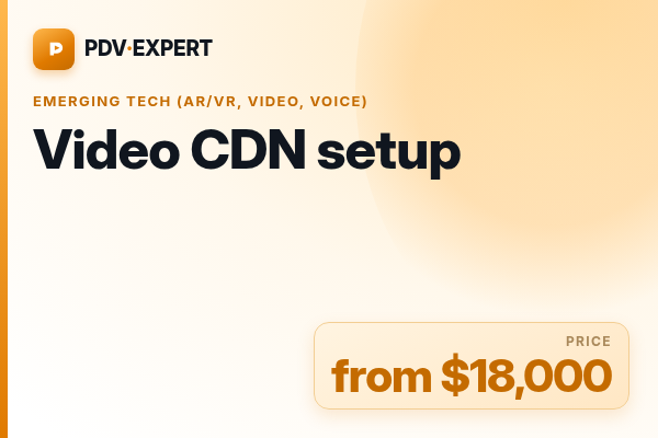Video CDN setup