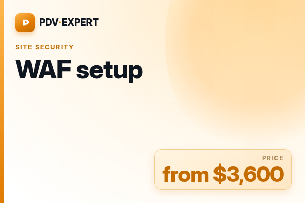 WAF setup