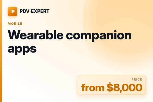 Wearable companion apps