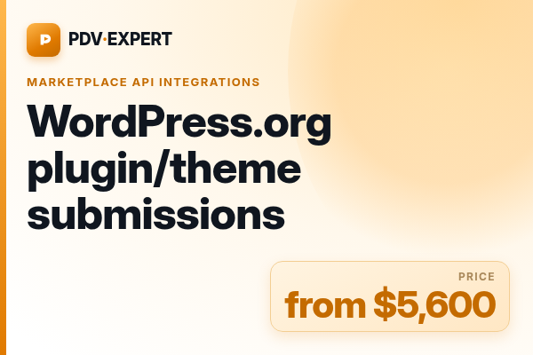 WordPress.org plugin/theme submissions