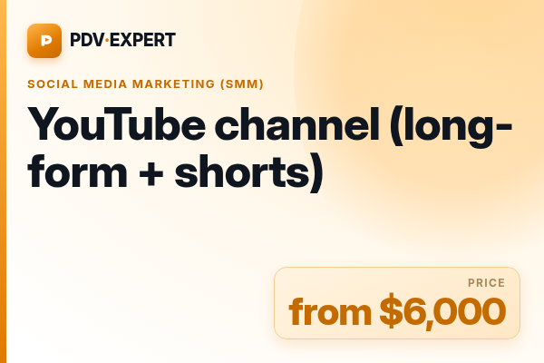 YouTube channel (long-form + shorts)