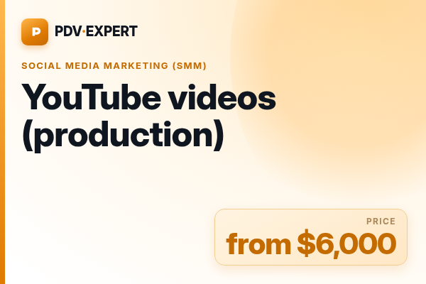 YouTube videos (production)